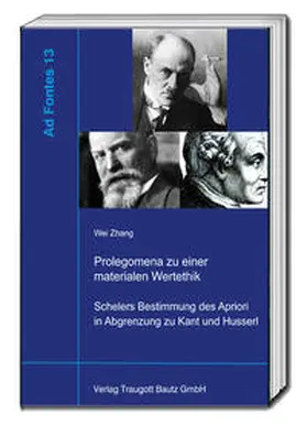 Zhang |  Prolegomena zu einer materiellen Wertethik | Buch |  Sack Fachmedien