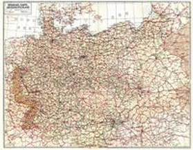 Rockstuhl |  Historische Übersichtskarte: VERKEHRSKARTE VON GROSSDEUTSCHLAND 1940 | Sonstiges |  Sack Fachmedien