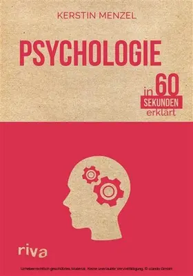 Menzel |  Psychologie in 60 Sekunden erklärt | eBook | Sack Fachmedien