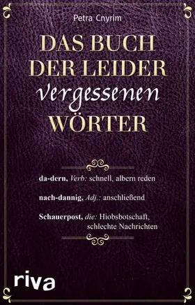 Cnyrim |  Das Buch der leider vergessenen Wörter | eBook | Sack Fachmedien