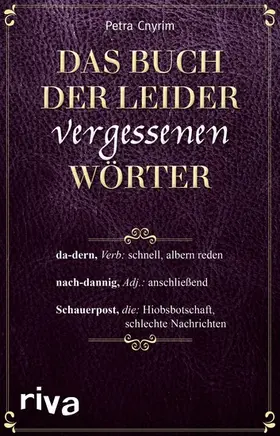 Cnyrim |  Das Buch der leider vergessenen Wörter | eBook | Sack Fachmedien