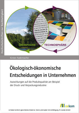 Radermacher |  Ökologisch-ökonomische Entscheidungen in Unternehmen | eBook | Sack Fachmedien