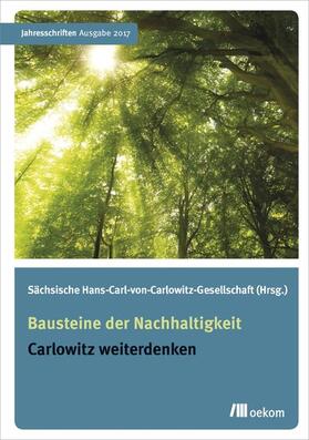 Sächsische Hans-Carl-von-Carlowitz-Gesellschaft / Verlag | Bausteine der Nachhaltigkeit | E-Book | sack.de