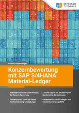 Poppenberger |  Konzernbewertung mit SAP S/4HANA Material-Ledger | eBook | Sack Fachmedien