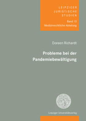 Richardt | Probleme bei der Pandemiebewältigung | Buch | 978-3-96023-540-8 | sack.de
