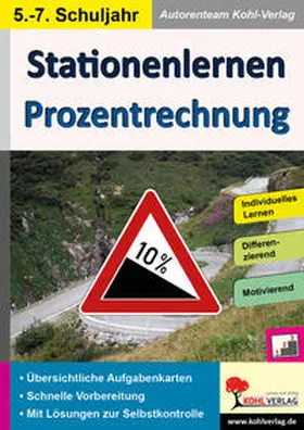 Schmidt |  Stationenlernen Prozentrechnung | Buch |  Sack Fachmedien