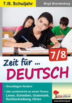 Brandenburg |  Zeit für Deutsch / Klasse 7-8 | Buch |  Sack Fachmedien