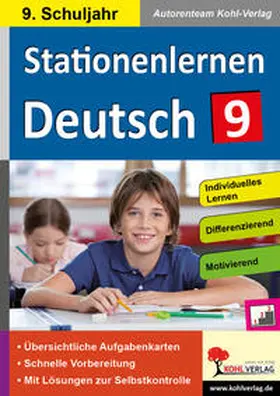  Stationenlernen Deutsch / Klasse 9 | Buch |  Sack Fachmedien