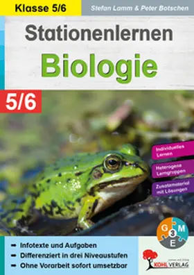 Lamm / Botschen |  Stationenlernen Biologie 5/6 | Buch |  Sack Fachmedien