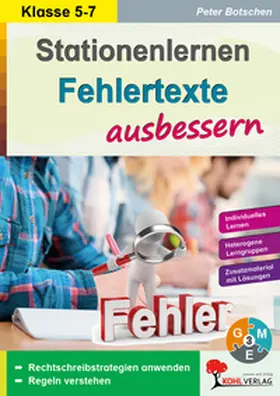 Botschen |  Fehlertexte ausbessern / Klasse 5-7 | Buch |  Sack Fachmedien