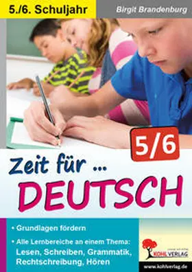 Brandenburg |  Zeit für Deutsch / Klasse 5-6 | eBook | Sack Fachmedien