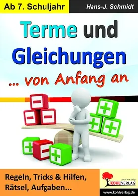 Schmidt |  Terme und Gleichungen von Anfang an | eBook | Sack Fachmedien