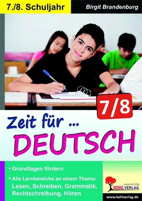 Brandenburg / Kohl-Verlag |  Zeit für Deutsch / Klasse 7-8 | eBook | Sack Fachmedien