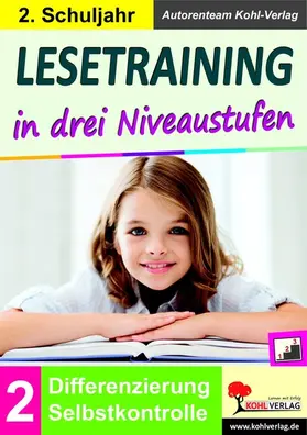 Kohl-Verlag |  Lesetraining in drei Niveaustufen / Klasse 2 | eBook | Sack Fachmedien