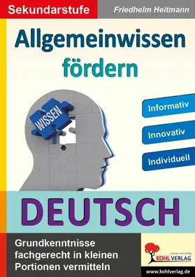 Heitmann |  Allgemeinwissen fördern DEUTSCH | eBook | Sack Fachmedien