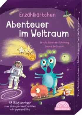 Günster-Schöning |  Erzählkärtchen: Abenteuer im Weltraum | Buch |  Sack Fachmedien