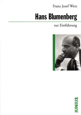Wetz |  Hans Blumenberg zur Einführung | eBook | Sack Fachmedien