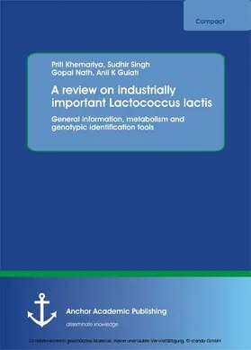 Khemariya / Singh / Nath |  A review on industrially important Lactococcus lactis | eBook | Sack Fachmedien
