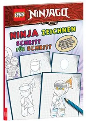  LEGO® NINJAGO® – Ninja zeichnen Schritt für Schritt | Buch |  Sack Fachmedien