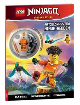  LEGO® NINJAGO® - Rätselspass für Ninja-Helden | Buch |  Sack Fachmedien