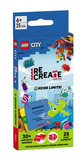  LEGO® City - ReCreate Karten - Keine Limits! | Buch |  Sack Fachmedien
