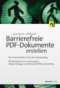Posselt / Frölich |  Barrierefreie PDF-Dokumente erstellen | eBook | Sack Fachmedien