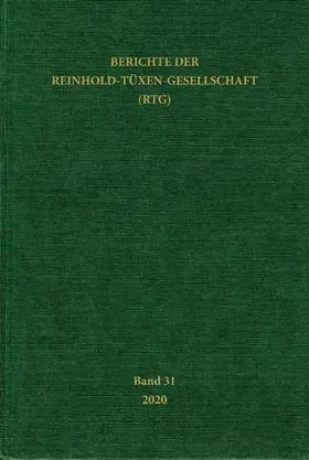 Küster |  Berichte der Reinhold-Tüxen-Gesellschaft (RTG) | eBook | Sack Fachmedien