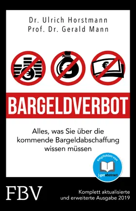 Horstmann / Mann / Halver |  Bargeldverbot | eBook | Sack Fachmedien