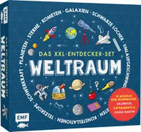 Colson |  Das XXL-Entdecker-Set - Weltraum: Mit 10 Modellen zum Selberbauen, Sachbuch, Experimenten und cooler Rakete | Buch |  Sack Fachmedien