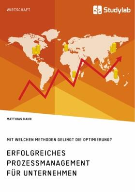 Hahn |  Erfolgreiches Prozessmanagement für Unternehmen. Mit welchen Methoden gelingt die Optimierung? | Buch |  Sack Fachmedien