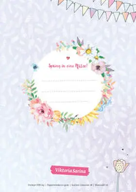 ViktoriaSarina |  Spring in eine Pfütze! 3er-Set Schulhefte, kariert (Lineatur 28) | Buch |  Sack Fachmedien