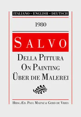 Maenz / de Vries |  SALVO: ÜBER DIE MALEREI. | Buch |  Sack Fachmedien