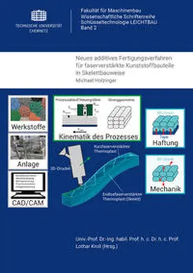 Holzinger |  Neues additives Fertigungsverfahren für faserverstärkte Kunststoffbauteile in Skelettbauweise | Buch |  Sack Fachmedien