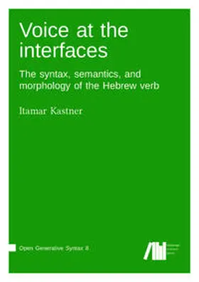 Kastner |  Voice at the interfaces | Buch |  Sack Fachmedien