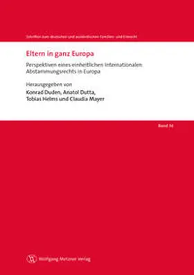 Duden / Dutta / Helms |  Eltern in ganz Europa | Buch |  Sack Fachmedien