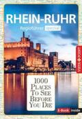 Wagner / Mlinzk |  1000 Places-Regioführer Rhein-Ruhr | Buch |  Sack Fachmedien