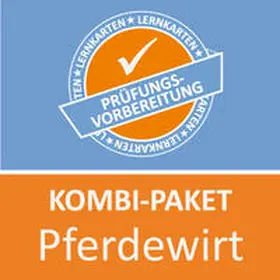 Rung-Kraus / Princoso GmbH / Kaden |  AzubiShop24.de Kombi-Paket Lernkarten Pferdewirt/-in | Buch |  Sack Fachmedien