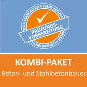 Christiansen |  AzubiShop24.de Kombi-Paket Beton- und Stahlbetonbauer Lernkarten | Buch |  Sack Fachmedien