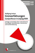 Jantzen |  Grenzerfahrungen - Gastprofessor in Leipzig/DDR | eBook | Sack Fachmedien