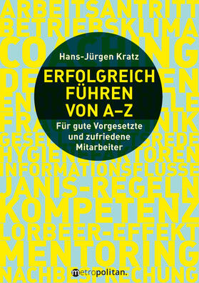 Kratz | Kratz, H: Erfolgreich führen von A-Z | Buch | 978-3-96186-000-5 | sack.de