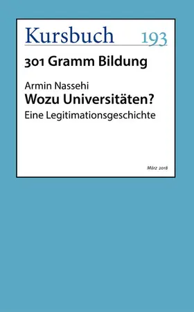 Nassehi | Wozu Universitäten? | E-Book | www.sack.de
