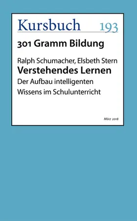 Stern / Schumacher |  Verstehendes Lernen | eBook | Sack Fachmedien