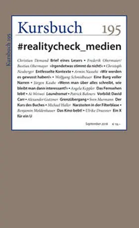 Felixberger / Nassehi | Kursbuch 195 | Buch | 978-3-96196-031-6 | sack.de
