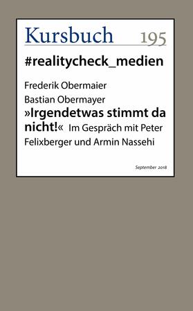 Obermaier / Obermayer | 'Irgendetwas stimmt da nicht!' | E-Book | sack.de
