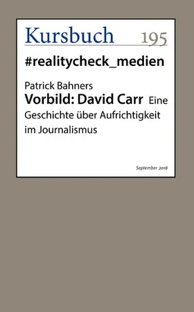 Bahners |  Vorbild: David Carr | eBook | Sack Fachmedien