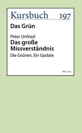 Unfried |  Das große Missverständnis | eBook | Sack Fachmedien