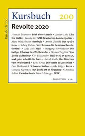 Felixberger / Nassehi | Kursbuch 200 | Buch | 978-3-96196-099-6 | www.sack.de