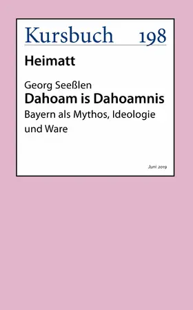 Seeßlen | Dahoam is Dahoamnis | E-Book | www.sack.de