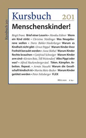 Nassehi / Felixberger | Kursbuch 201 | Buch | 978-3-96196-130-6 | sack.de