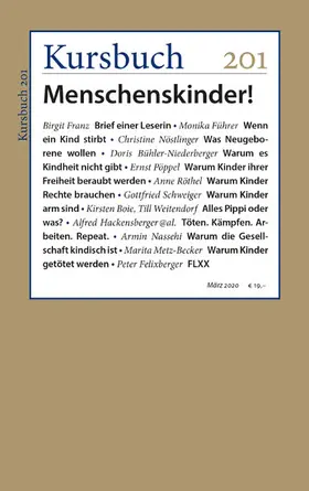 Nassehi / Felixberger | Kursbuch 201 | E-Book | sack.de